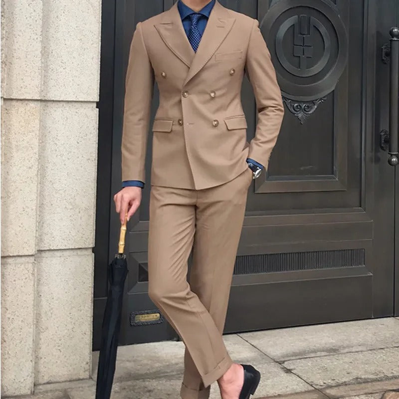 OLD MONEY DOUBLE BUTTON SUITS - OLD MONEY LOOKS