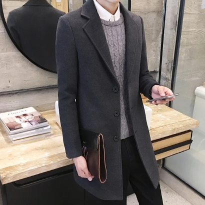 OLD MONEY Long Coat - OLD MONEY LOOKS