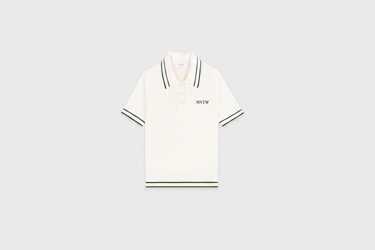 NNTW Tennis Knit - Ecru/Forest