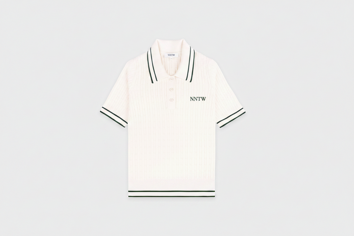 NNTW Tennis Knit - Ecru/Forest