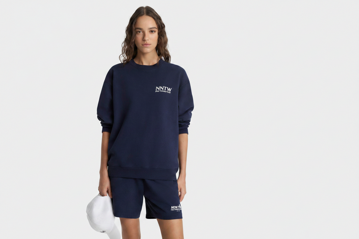 Felpa Westwood Club - Blu navy/Bianco