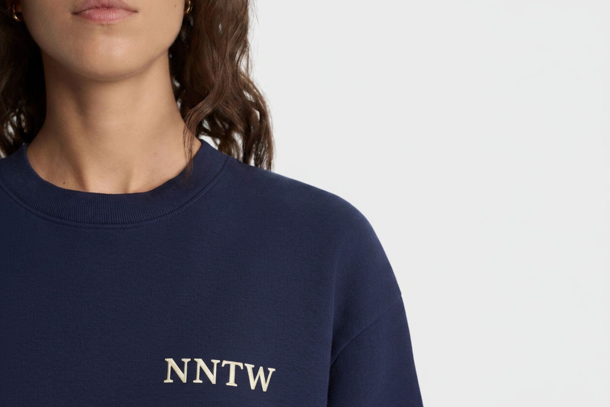 Felpa Westwood Club - Blu navy/Bianco
