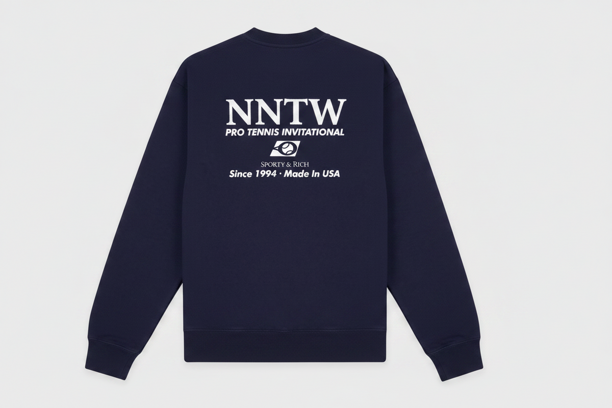 Felpa Westwood Club - Blu navy/Bianco