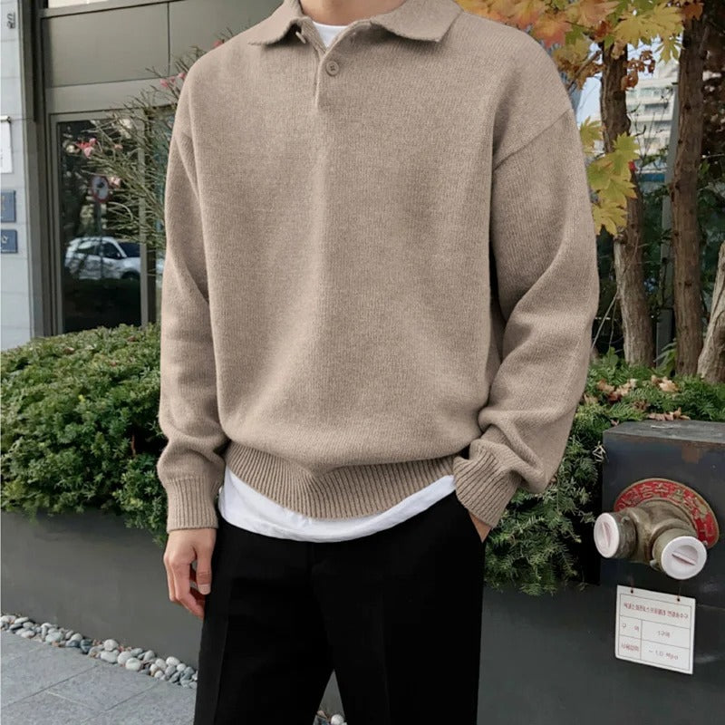 OLD MONEY Button Sweater - OLD MONEY LOOKS