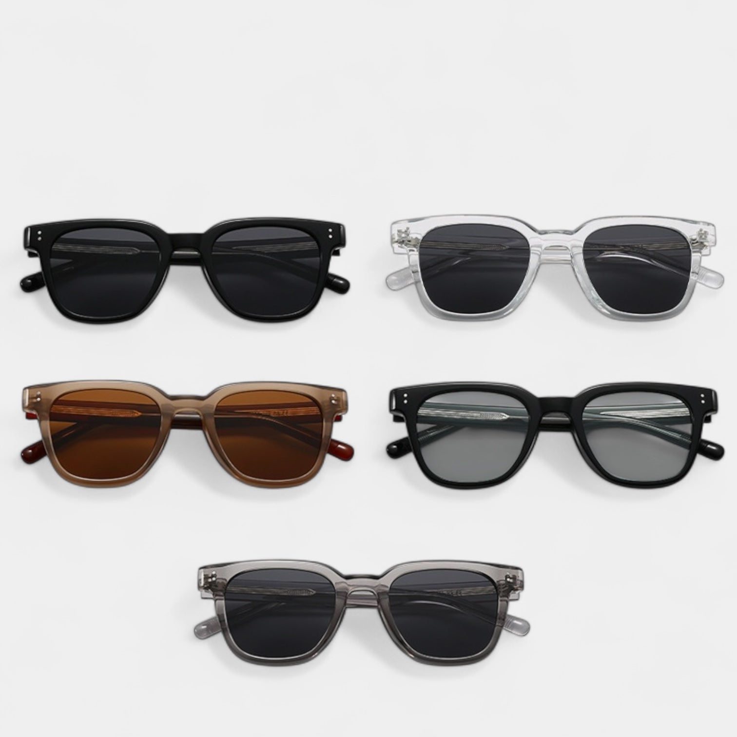 OLD MONEY Square Sonnenbrille