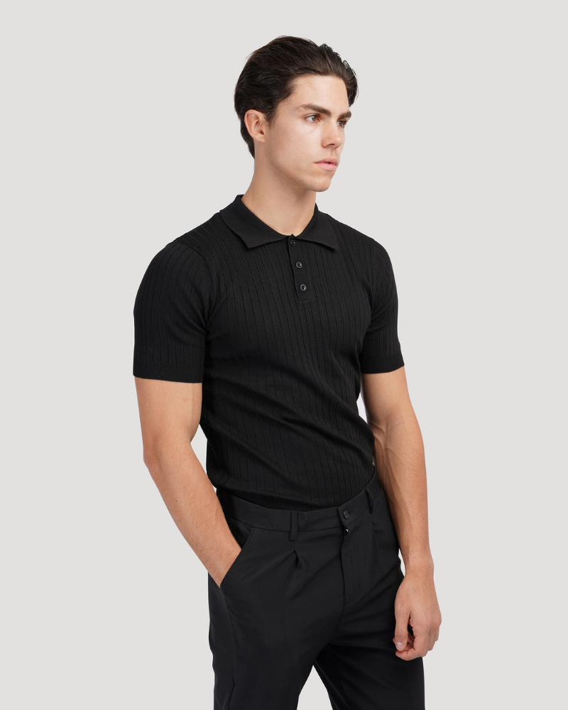 POLO EN MAILLE HÉRITAGE OLD MONEY