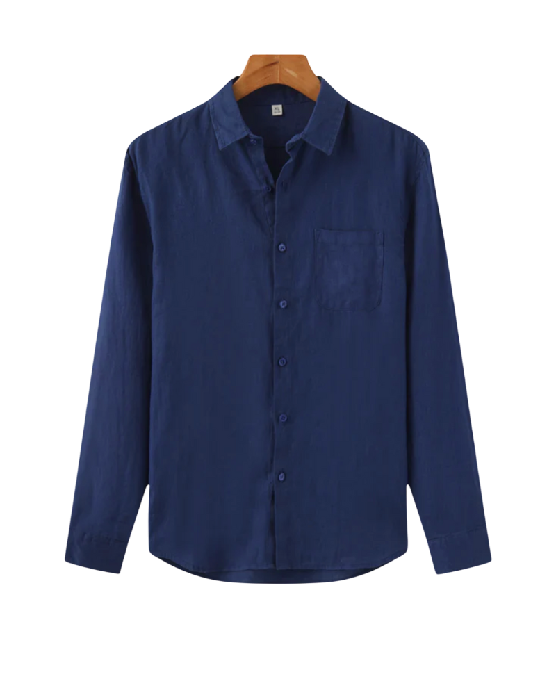 COMPLETO RIVIERA OLD MONEY (MANICA LUNGA) - 100% LINO