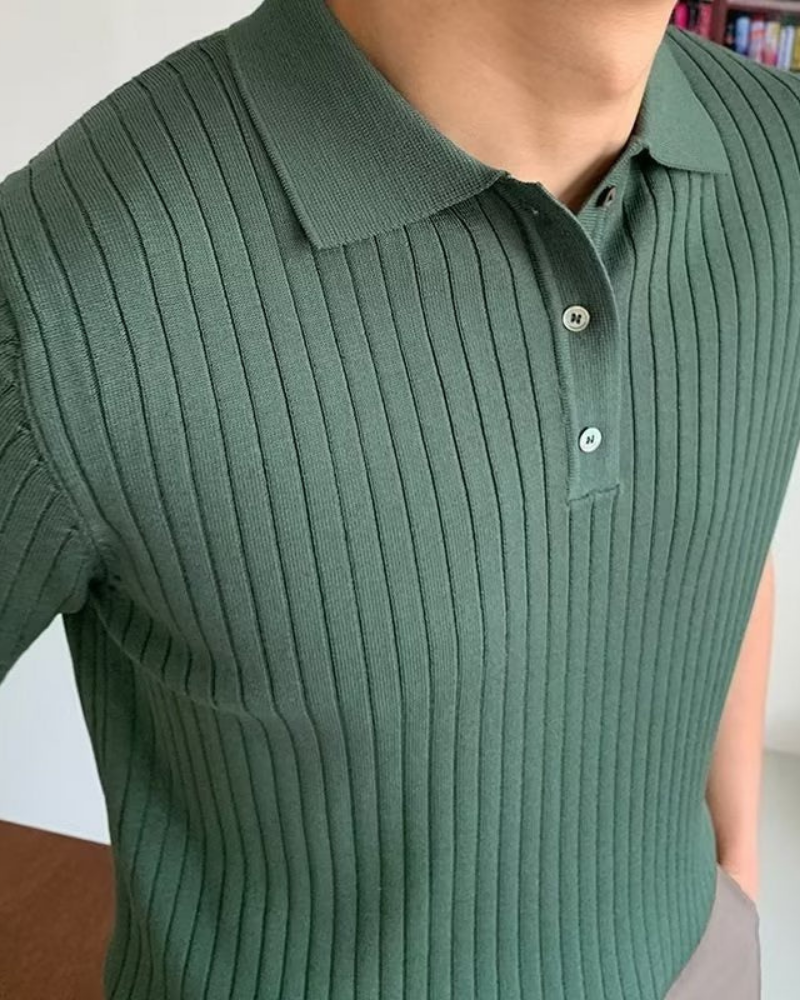 POLO EN MAILLE HÉRITAGE OLD MONEY