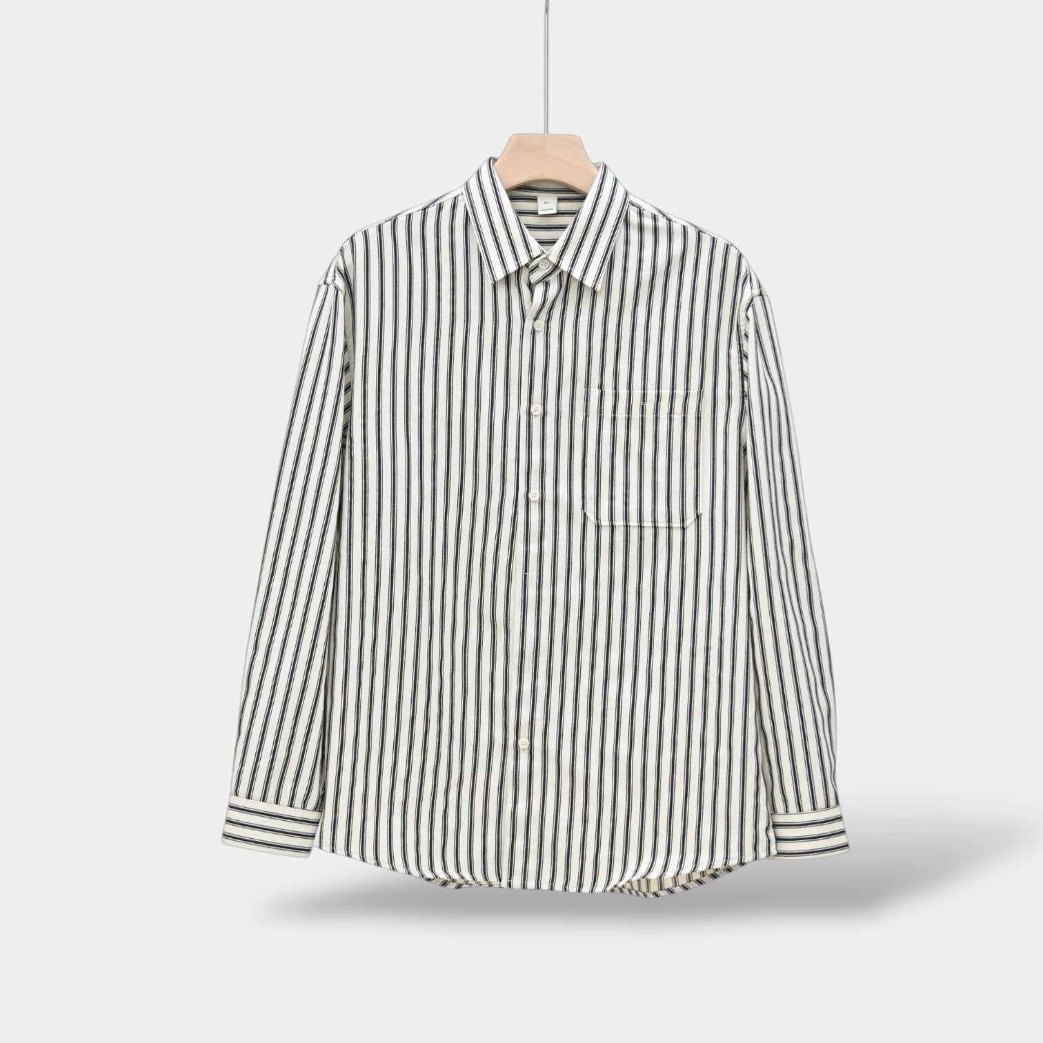 OLD MONEY Camicia a maniche lunghe a righe
