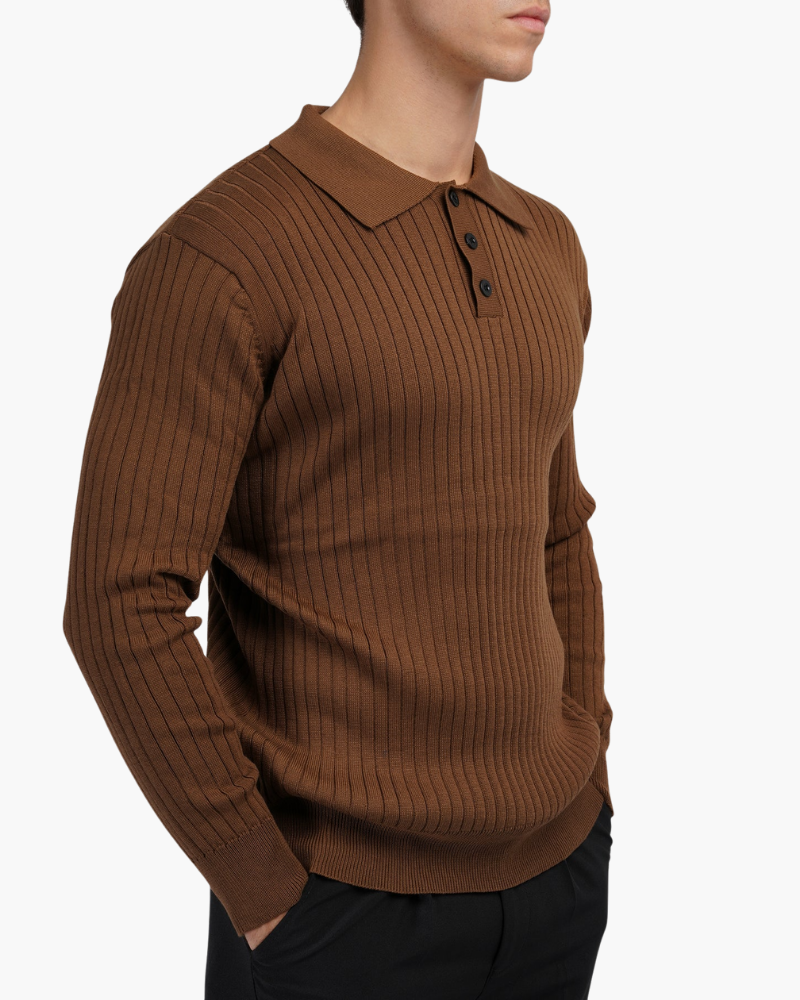 POLO A MANICHE LUNGHE OLD MONEY