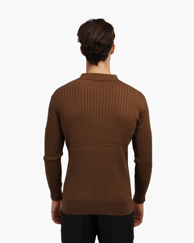 POLO A MANICHE LUNGHE OLD MONEY