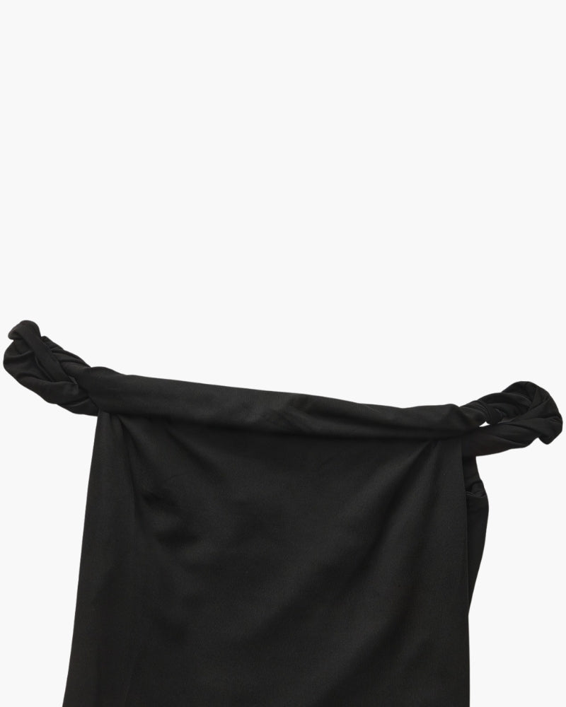 Figurbetontes Maxikleid mit einem Träger
