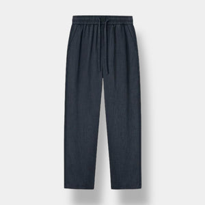 OLD MONEY Relaxed Fit Leinenhose