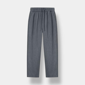 OLD MONEY Relaxed Fit Leinenhose