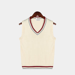 OLD MONEY Sleeveless Sweater - WEAR OLD MONEY