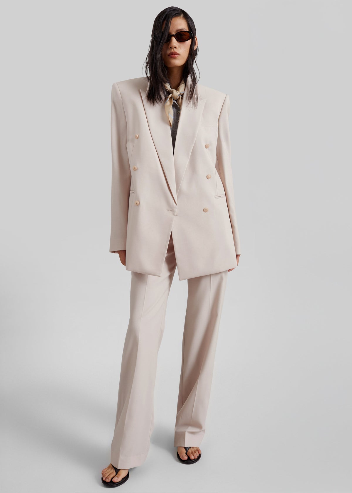 Blazer strutturato Monterey - Rosa sbiadito