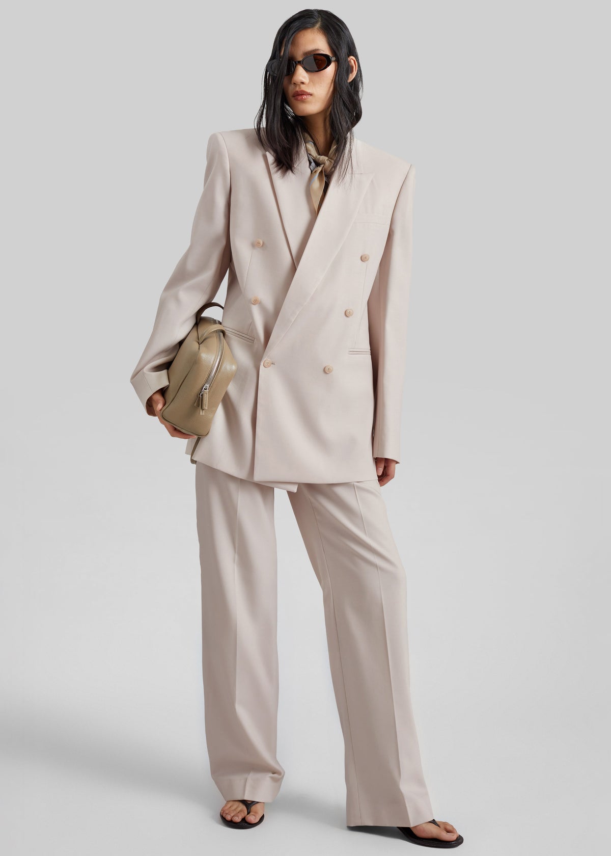 Blazer strutturato Monterey - Rosa sbiadito