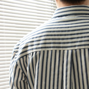 OLD MONEY Camisa de manga larga a rayas