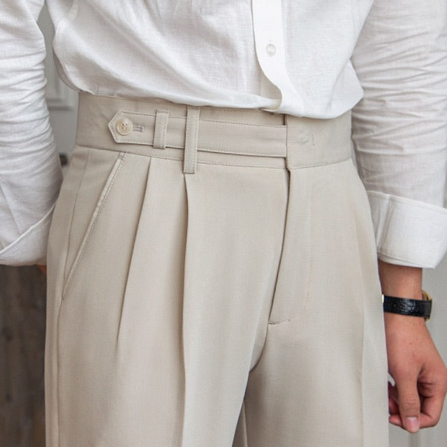 OLD MONEY Tailored Trouser Pants - WEAR OLD MONEY
