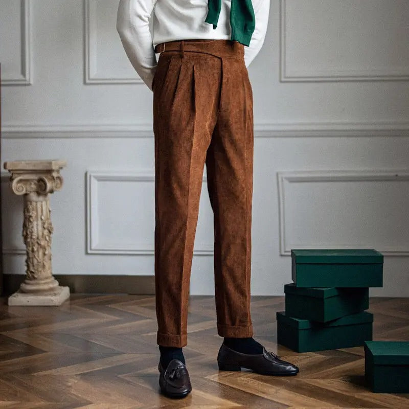 Corduroy trousers - Light brown - Men | H&M IN