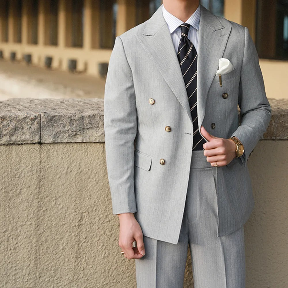 old money formal dresses men Elegant Linen Shirt