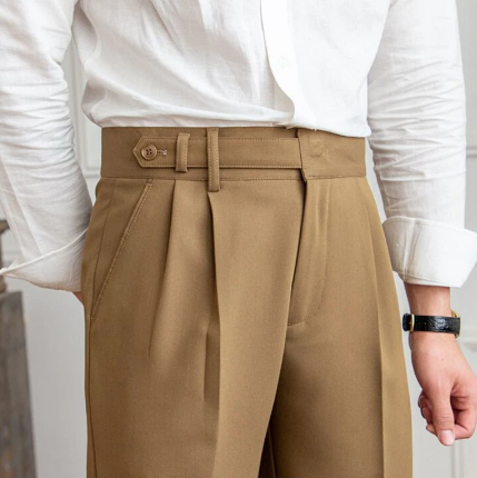 Aldgate Italian Luxury Slim Navy Suit Trouser – tmlewinuk
