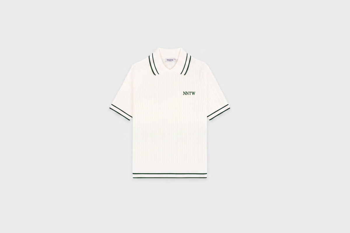 NNTW Tennis Knit - Ecru/Forest