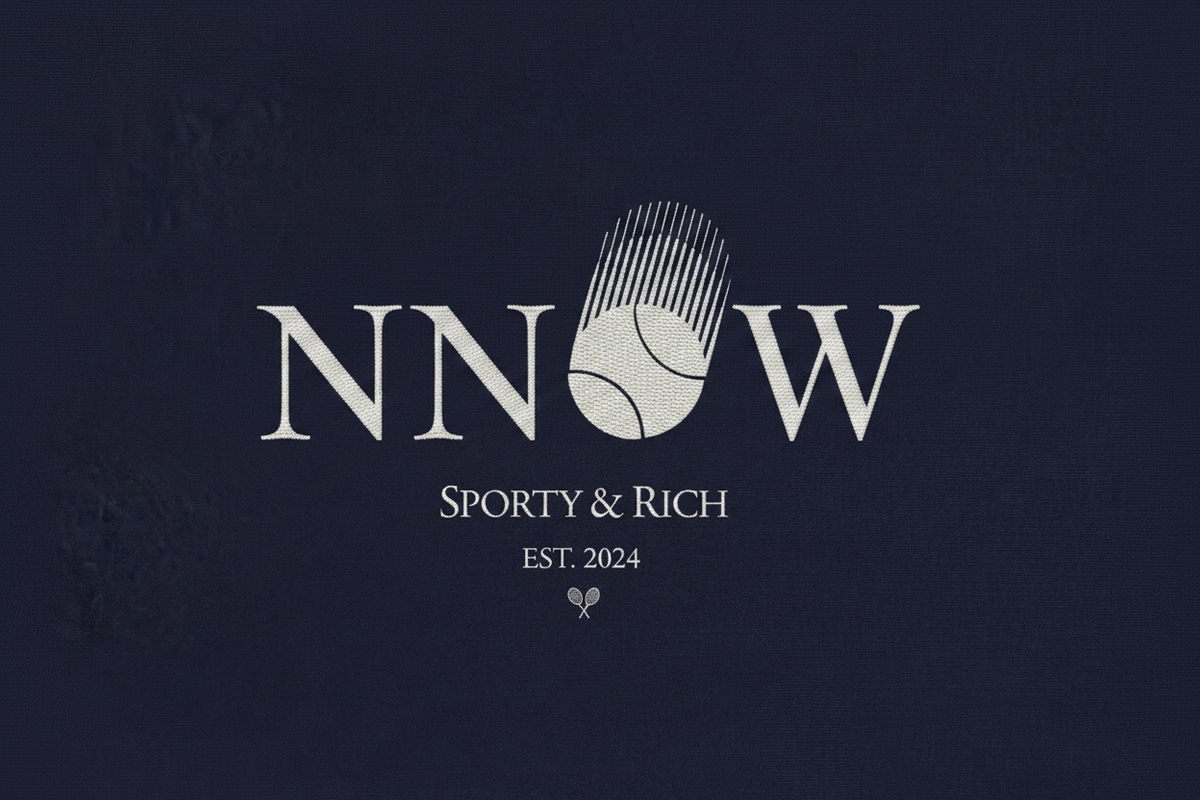 Felpa Westwood Club - Blu navy/Bianco