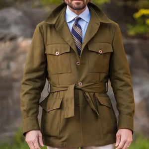 OLD MONEY Short Trench Coat - WEAR OLD MONEY