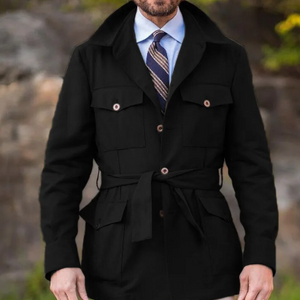 OLD MONEY Short Trench Coat - WEAR OLD MONEY