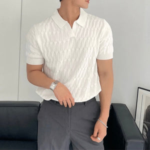 OLD MONEY Textured Polo - WEAR OLD MONEY